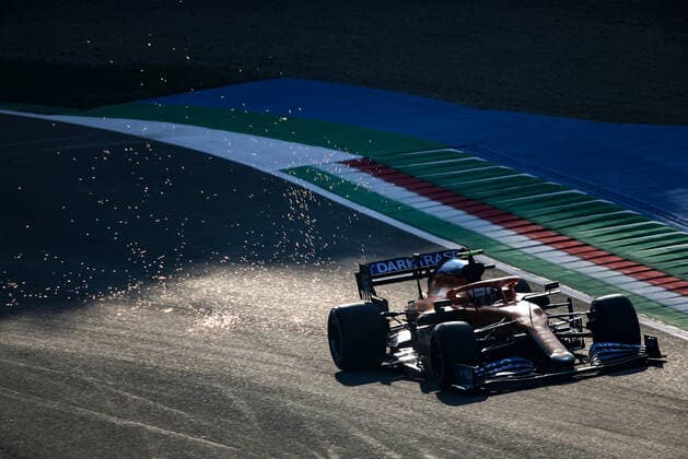 Motorsports: FIA Formula One World Championship, WM, Weltmeisterschaft 2020, Grand Prix of Emilia Romagna Motorsports: FIA Formula One World Championship 2020, Grand Prix of Emilia Romagna, 4 Lando Norris (GBR, McLaren F1 Team),