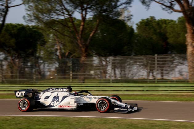 Motorsports: FIA Formula One World Championship, WM, Weltmeisterschaft 2020, Grand Prix of Emilia Romagna, 26 Daniil Kvyat (RUS, Scuderia AlphaTauri Honda), Imola Italy