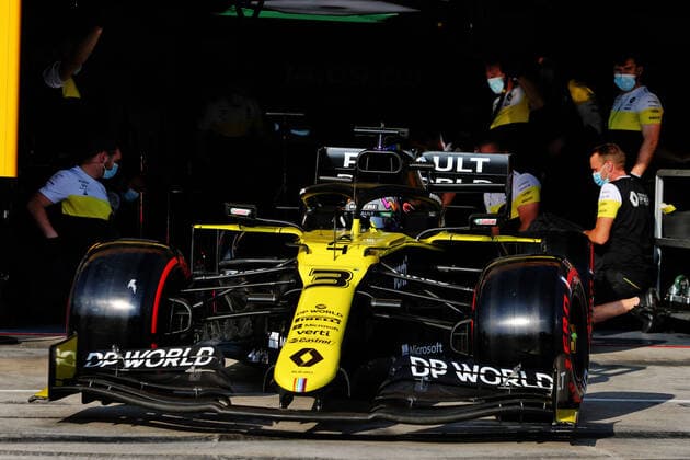 Motorsports: FIA Formula One World Championship, WM, Weltmeisterschaft 2020, Grand Prix of Emilia Romagna Motorsports: FIA Formula One World Championship 2020, Grand Prix of Emilia Romagna, 3 Daniel Ricciardo (AUS, Renault DP World F1 Team),