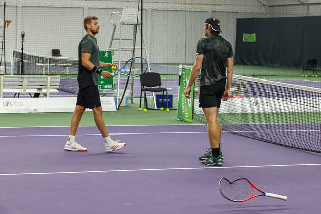 Im Bild: TENNIS CHALLENGER HAMBURG - presented by TANNENHOF, Hamburg, DTB-Stützpunkt Hamburg, 31.10.2020,