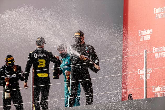 Motorsports: FIA Formula One World Championship, WM, Weltmeisterschaft 2020, Grand Prix of Emilia Romagna, 77 Valtteri Bottas (FIN, Mercedes-AMG Petronas Formula One Team), Imola Italy