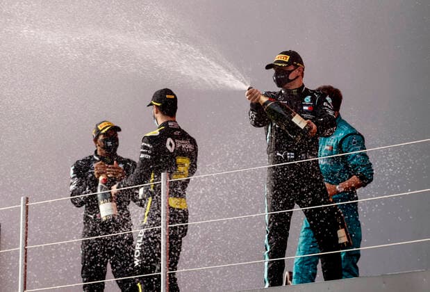 Motorsports: FIA Formula One World Championship, WM, Weltmeisterschaft 2020, Grand Prix of Emilia Romagna, 77 Valtteri Bottas (FIN, Mercedes-AMG Petronas Formula One Team), Imola Italy