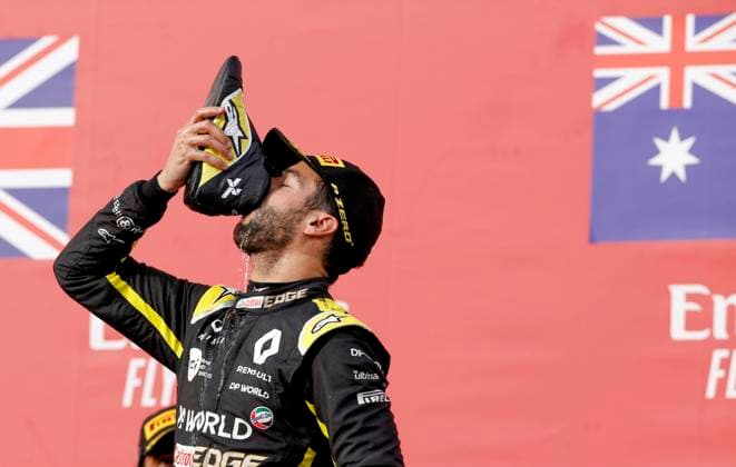 Motorsports: FIA Formula One World Championship, WM, Weltmeisterschaft 2020, Grand Prix of Emilia Romagna, 3 Daniel Ricciardo (AUS, Renault DP World F1 Team), Imola Italy