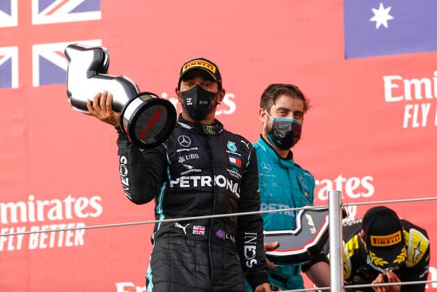 Motorsports: FIA Formula One World Championship, WM, Weltmeisterschaft 2020, Grand Prix of Emilia Romagna, 44 Lewis Hamilton (GBR, Mercedes-AMG Petronas Formula One Team), Imola Italy