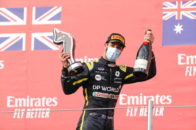 Motorsports: FIA Formula One World Championship, WM, Weltmeisterschaft 2020, Grand Prix of Emilia Romagna, 3 Daniel Ricciardo (AUS, Renault DP World F1 Team), Imola Italy