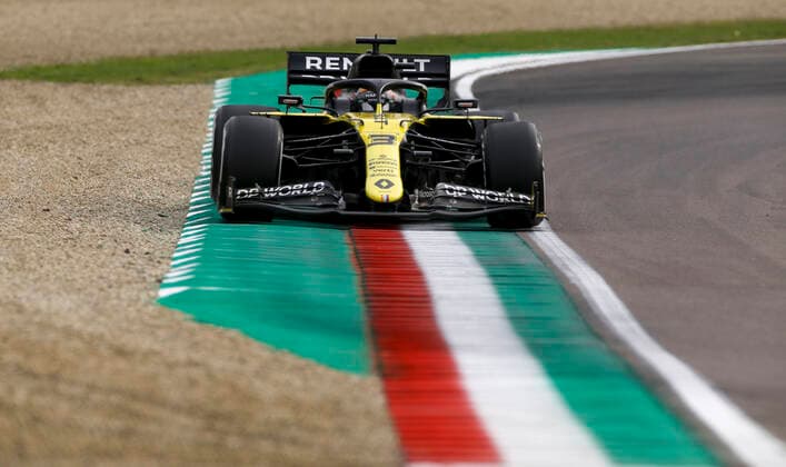 Motorsports: FIA Formula One World Championship, WM, Weltmeisterschaft 2020, Grand Prix of Emilia Romagna, 3 Daniel Ricciardo (AUS, Renault DP World F1 Team), Imola Italy
