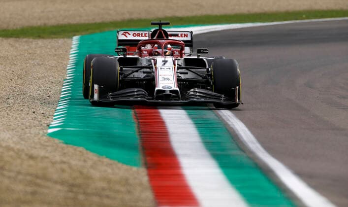 Motorsports: FIA Formula One World Championship, WM, Weltmeisterschaft 2020, Grand Prix of Emilia Romagna, 7 Kimi Raikkonen (FIN, Alfa Romeo Racing ORLEN), Imola Italy