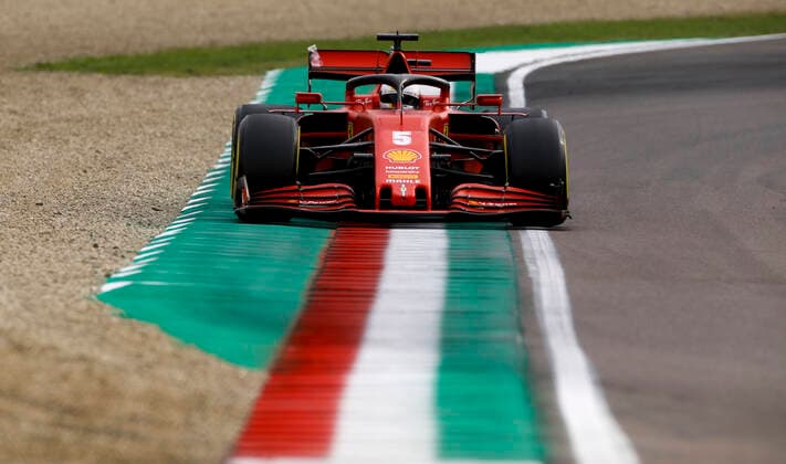 Motorsports: FIA Formula One World Championship, WM, Weltmeisterschaft 2020, Grand Prix of Emilia Romagna, 5 Sebastian Vettel (GER, Scuderia Ferrari Mission Winnow), Imola Italy