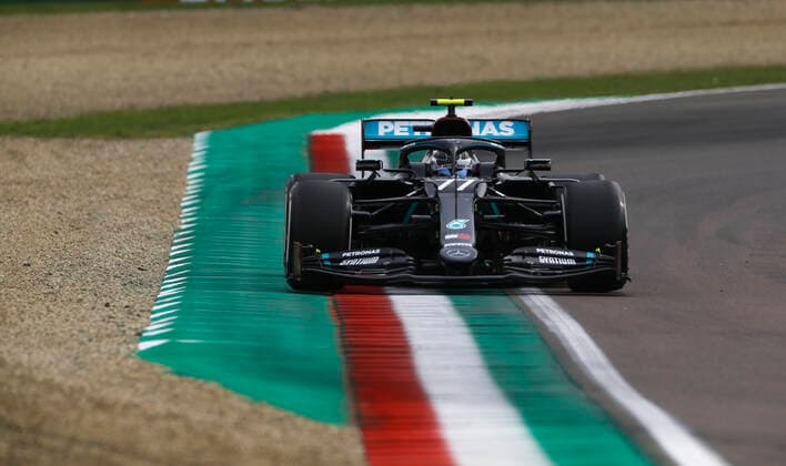 Motorsports: FIA Formula One World Championship, WM, Weltmeisterschaft 2020, Grand Prix of Emilia Romagna, 77 Valtteri Bottas (FIN, Mercedes-AMG Petronas Formula One Team), Imola Italy