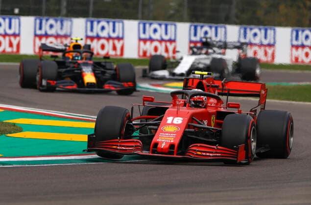 Motorsports: FIA Formula One World Championship, WM, Weltmeisterschaft 2020, Grand Prix of Emilia Romagna, 16 Charles Leclerc (MCO, Scuderia Ferrari Mission Winnow), Imola Italy