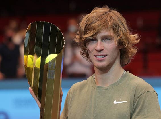 TENNIS - ATP, Tennis Herren Erste Bank Open VIENNA,AUSTRIA,01.NOV.20 - TENNIS - ATP World Tour, Erste Bank Open, final. Image shows Andrey Rublev (RUS). GEPAxpictures xWalterxLuger