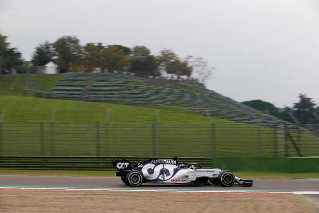 Motorsports: FIA Formula One World Championship, WM, Weltmeisterschaft 2020, Grand Prix of Emilia Romagna, 26 Daniil Kvyat (RUS, Scuderia AlphaTauri Honda), Imola Italy