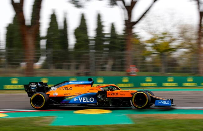 Motorsports: FIA Formula One World Championship, WM, Weltmeisterschaft 2020, Grand Prix of Emilia Romagna, 55 Carlos Sainz (ESP, McLaren F1 Team), Imola Italy