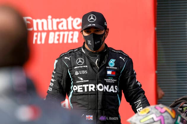 Motorsports: FIA Formula One World Championship, WM, Weltmeisterschaft 2020, Grand Prix of Emilia Romagna, 44 Lewis Hamilton (GBR, Mercedes-AMG Petronas Formula One Team), Imola Italy