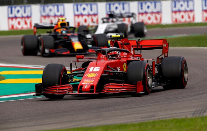 Motorsports: FIA Formula One World Championship, WM, Weltmeisterschaft 2020, Grand Prix of Emilia Romagna, 16 Charles Leclerc (MCO, Scuderia Ferrari Mission Winnow), Imola Italy