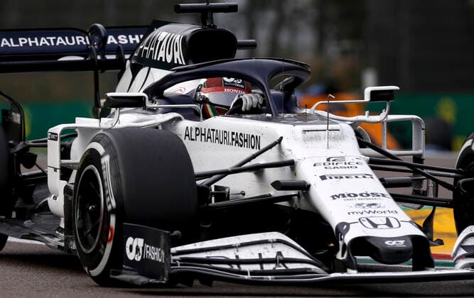 Motorsports: FIA Formula One World Championship, WM, Weltmeisterschaft 2020, Grand Prix of Emilia Romagna, 26 Daniil Kvyat (RUS, Scuderia AlphaTauri Honda), Imola Italy