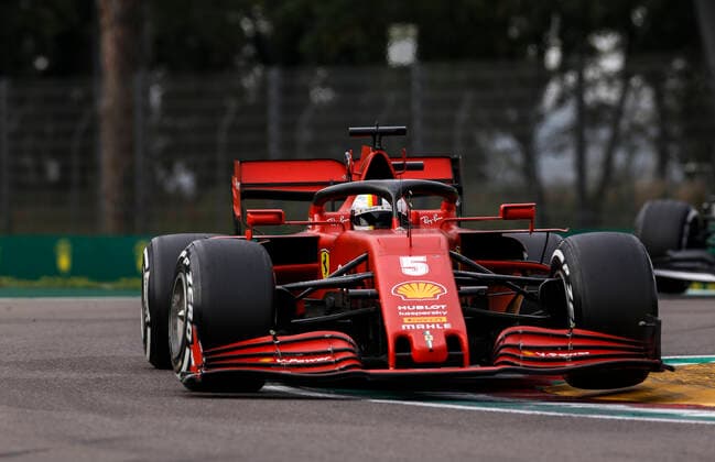 Motorsports: FIA Formula One World Championship, WM, Weltmeisterschaft 2020, Grand Prix of Emilia Romagna, 5 Sebastian Vettel (GER, Scuderia Ferrari Mission Winnow), Imola Italy