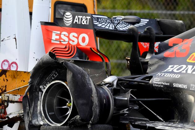 Motorsports: FIA Formula One World Championship, WM, Weltmeisterschaft 2020, Grand Prix of Emilia Romagna, Car of 33 Max Verstappen (NLD, Aston Martin Red Bull Racing), Imola Italy