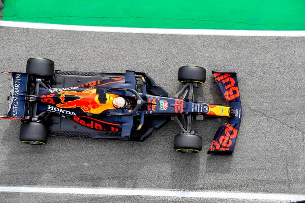 Motorsports: FIA Formula One World Championship, WM, Weltmeisterschaft 2020, Grand Prix of Emilia Romagna, 33 Max Verstappen (NLD, Aston Martin Red Bull Racing), Imola Italy