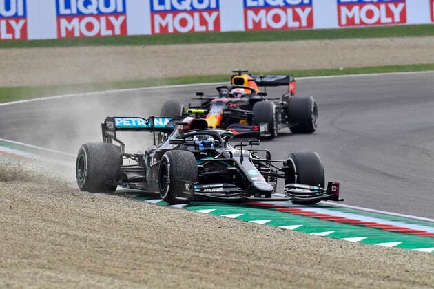 Motorsports: FIA Formula One World Championship, WM, Weltmeisterschaft 2020, Grand Prix of Emilia Romagna, 77 Valtteri Bottas (FIN, Mercedes-AMG Petronas Formula One Team), Imola Italy
