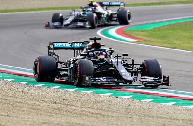 Motorsports: FIA Formula One World Championship, WM, Weltmeisterschaft 2020, Grand Prix of Emilia Romagna, 44 Lewis Hamilton (GBR, Mercedes-AMG Petronas Formula One Team), Imola Italy