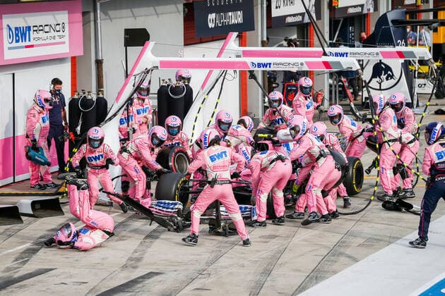 Motorsports: FIA Formula One World Championship, WM, Weltmeisterschaft 2020, Grand Prix of Emilia Romagna, 18 Lance Stroll (CAN, BWT Racing Point F1 Team), Imola Italy