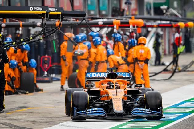 Motorsports: FIA Formula One World Championship, WM, Weltmeisterschaft 2020, Grand Prix of Emilia Romagna, 55 Carlos Sainz (ESP, McLaren F1 Team), Imola Italy