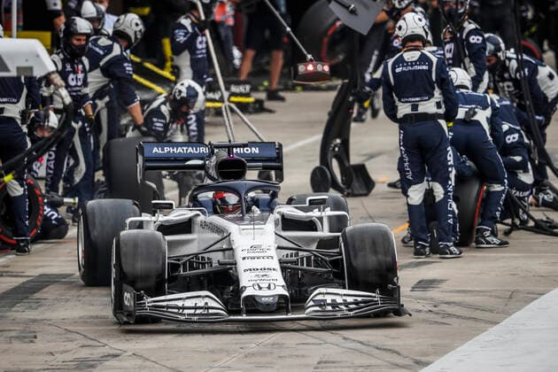 Motorsports: FIA Formula One World Championship, WM, Weltmeisterschaft 2020, Grand Prix of Emilia Romagna, 26 Daniil Kvyat (RUS, Scuderia AlphaTauri Honda), Imola Italy