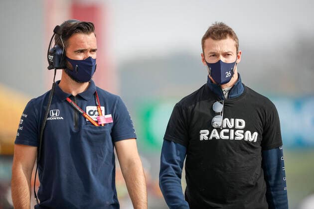 Motorsports: FIA Formula One World Championship, WM, Weltmeisterschaft 2020, Grand Prix of Emilia Romagna, 26 Daniil Kvyat (RUS, Scuderia AlphaTauri Honda), Imola Italy