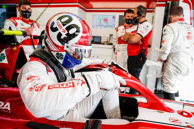 Motorsports: FIA Formula One World Championship, WM, Weltmeisterschaft 2020, Grand Prix of Emilia Romagna, 99 Antonio Giovinazzi (ITA, Alfa Romeo Racing ORLEN), Imola Italy