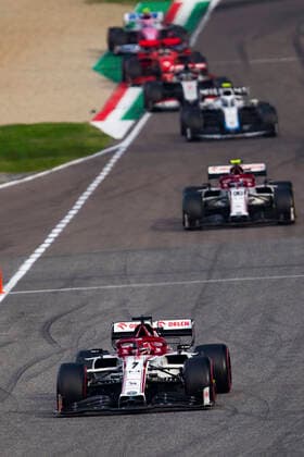 Motorsports: FIA Formula One World Championship, WM, Weltmeisterschaft 2020, Grand Prix of Emilia Romagna, 7 Kimi Raikkonen (FIN, Alfa Romeo Racing ORLEN), Imola Italy