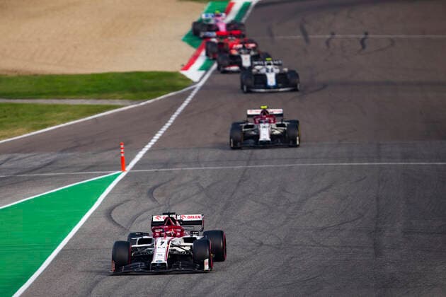 Motorsports: FIA Formula One World Championship, WM, Weltmeisterschaft 2020, Grand Prix of Emilia Romagna, 7 Kimi Raikkonen (FIN, Alfa Romeo Racing ORLEN), Imola Italy