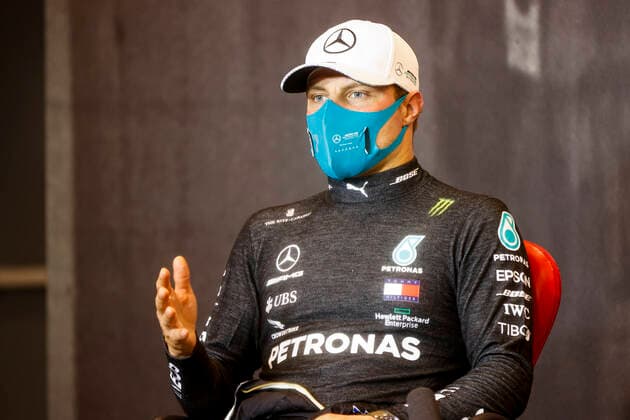 Motorsports: FIA Formula One World Championship, WM, Weltmeisterschaft 2020, Grand Prix of Emilia Romagna Motorsports: FIA Formula One World Championship 2020, Grand Prix of Emilia Romagna, 77 Valtteri Bottas (FIN, Mercedes-AMG Petronas Formula One Team),