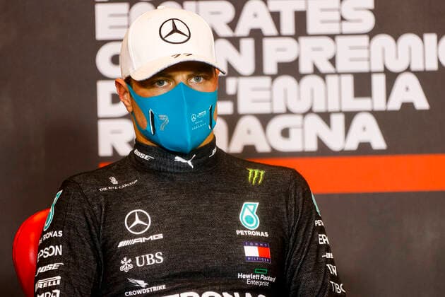 Motorsports: FIA Formula One World Championship, WM, Weltmeisterschaft 2020, Grand Prix of Emilia Romagna Motorsports: FIA Formula One World Championship 2020, Grand Prix of Emilia Romagna, 77 Valtteri Bottas (FIN, Mercedes-AMG Petronas Formula One Team),