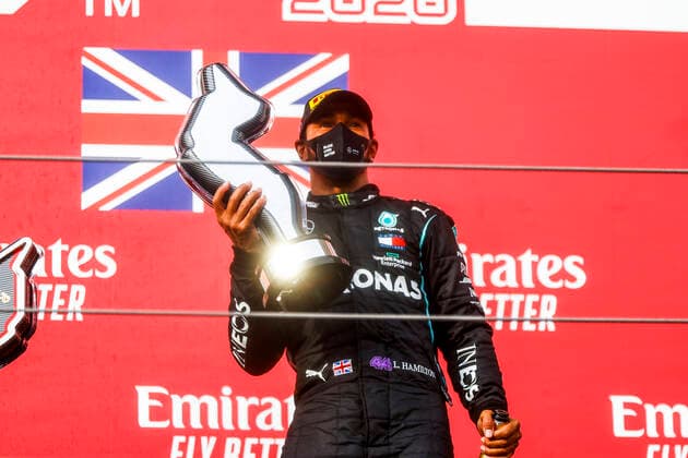 Motorsports: FIA Formula One World Championship, WM, Weltmeisterschaft 2020, Grand Prix of Emilia Romagna Motorsports: FIA Formula One World Championship 2020, Grand Prix of Emilia Romagna, 44 Lewis Hamilton (GBR, Mercedes-AMG Petronas Formula One Team),