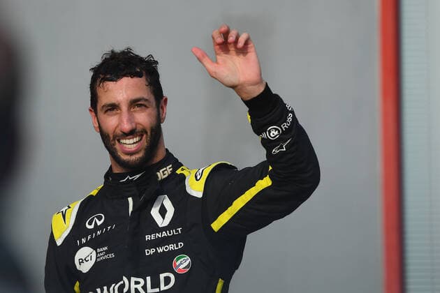 Motorsports: FIA Formula One World Championship, WM, Weltmeisterschaft 2020, Grand Prix of Emilia Romagna Motorsports: FIA Formula One World Championship 2020, Grand Prix of Emilia Romagna, 3 Daniel Ricciardo (AUS, Renault DP World F1 Team),