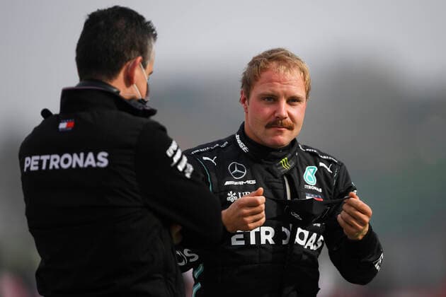 Motorsports: FIA Formula One World Championship, WM, Weltmeisterschaft 2020, Grand Prix of Emilia Romagna Motorsports: FIA Formula One World Championship 2020, Grand Prix of Emilia Romagna, 77 Valtteri Bottas (FIN, Mercedes-AMG Petronas Formula One Team),