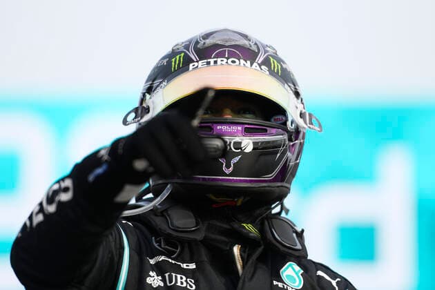 Motorsports: FIA Formula One World Championship, WM, Weltmeisterschaft 2020, Grand Prix of Emilia Romagna Motorsports: FIA Formula One World Championship 2020, Grand Prix of Emilia Romagna, 44 Lewis Hamilton (GBR, Mercedes-AMG Petronas Formula One Team),