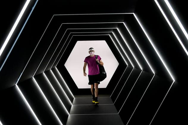 Taylor Fritz (usa) TENNIS : Rolex Paris Masters - 03 11 2020 JBAutissier Panoramic 