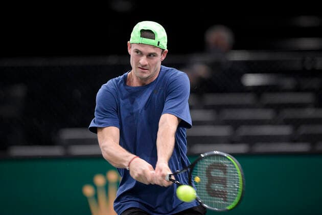 Tommy Paul (usa) TENNIS : Rolex Paris Masters - 03 11 2020 JBAutissier Panoramic 