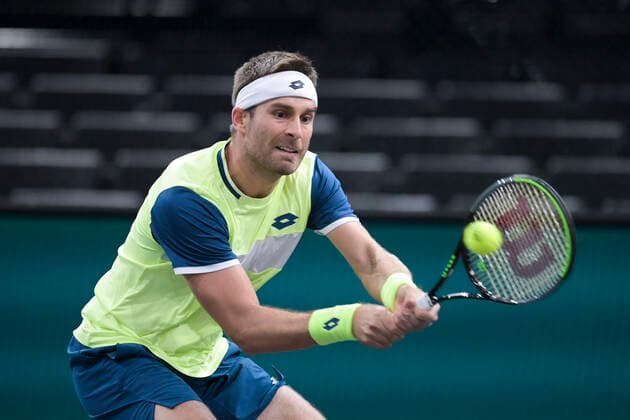Norbert Gombos (svk) TENNIS : Rolex Paris Masters - 03 11 2020 JBAutissier Panoramic 
