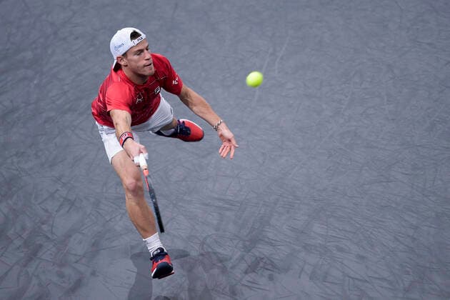 Diego Schwartzman (Arg) TENNIS : Rolex Paris Masters - 04 11 2020 JBAutissier Panoramic 