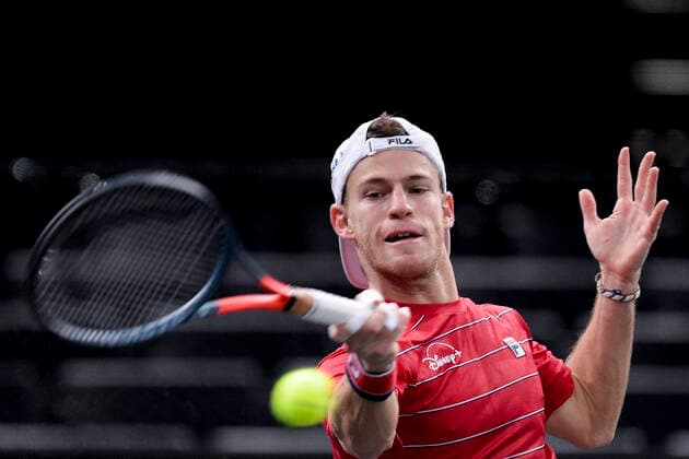 Diego Schwartzman (arg) TENNIS : Rolex Paris Masters - 05 11 2020 JBAutissier Panoramic 