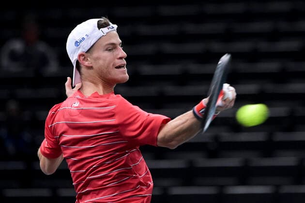 Diego Schwartzman (arg) TENNIS : Rolex Paris Masters - 05 11 2020 JBAutissier Panoramic 