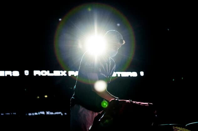 Ugo Humbert (Fra) TENNIS : Rolex Paris Masters - 06 11 2020 JBAutissier Panoramic 