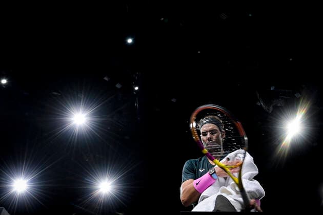 Rafael Nadal (Esp) TENNIS : Rolex Paris Masters - 06 11 2020 JBAutissier Panoramic 