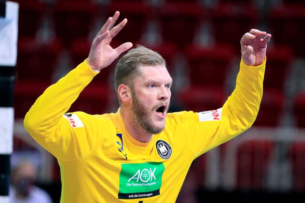BITTER Johannes Torwart Team Deutschland EHF Handball EM Qualifikation Spiel Deutschland - Bosnien Herzegovina am 05.November 2020 in Düsseldorf