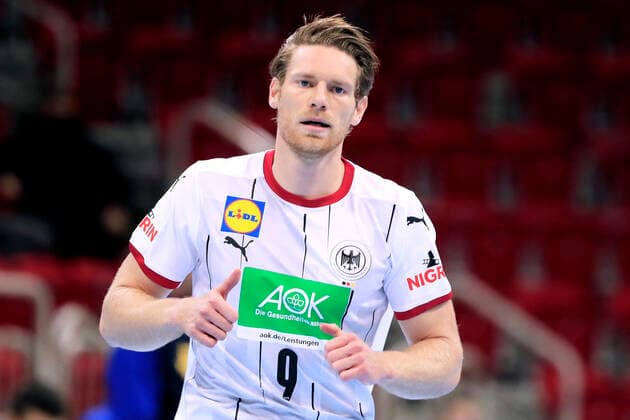 REICHMANN Tobias Team Deutschland EHF Handball EM Qualifikation Spiel Deutschland - Bosnien Herzegovina am 05.November 2020 in Düsseldorf