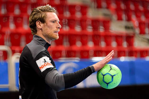 Düsseldorf, Deutschland 05. November 2020: Männer EHF EM 2022 Qualifikation, Gruppe 2, Deutschland vs. Bosnien-Herzegowina Tobias Reichmann (Deutschland MT Melsungen) Düsseldorf ISS Dome Nordrhein-Westfalen Deutschland