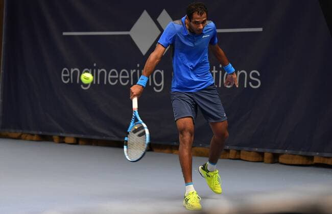 08.11.2020 - Tennis - ATP, Tennis Herren Challenger Tour - Challenger Eckental - Int. Deutsche Meisterschaften - Finale Einzel : Ramkumar Ramanathan ( IND ) - Sebastian Korda ( USA ) - - Ramkumar RAMANATHAN ( IND )